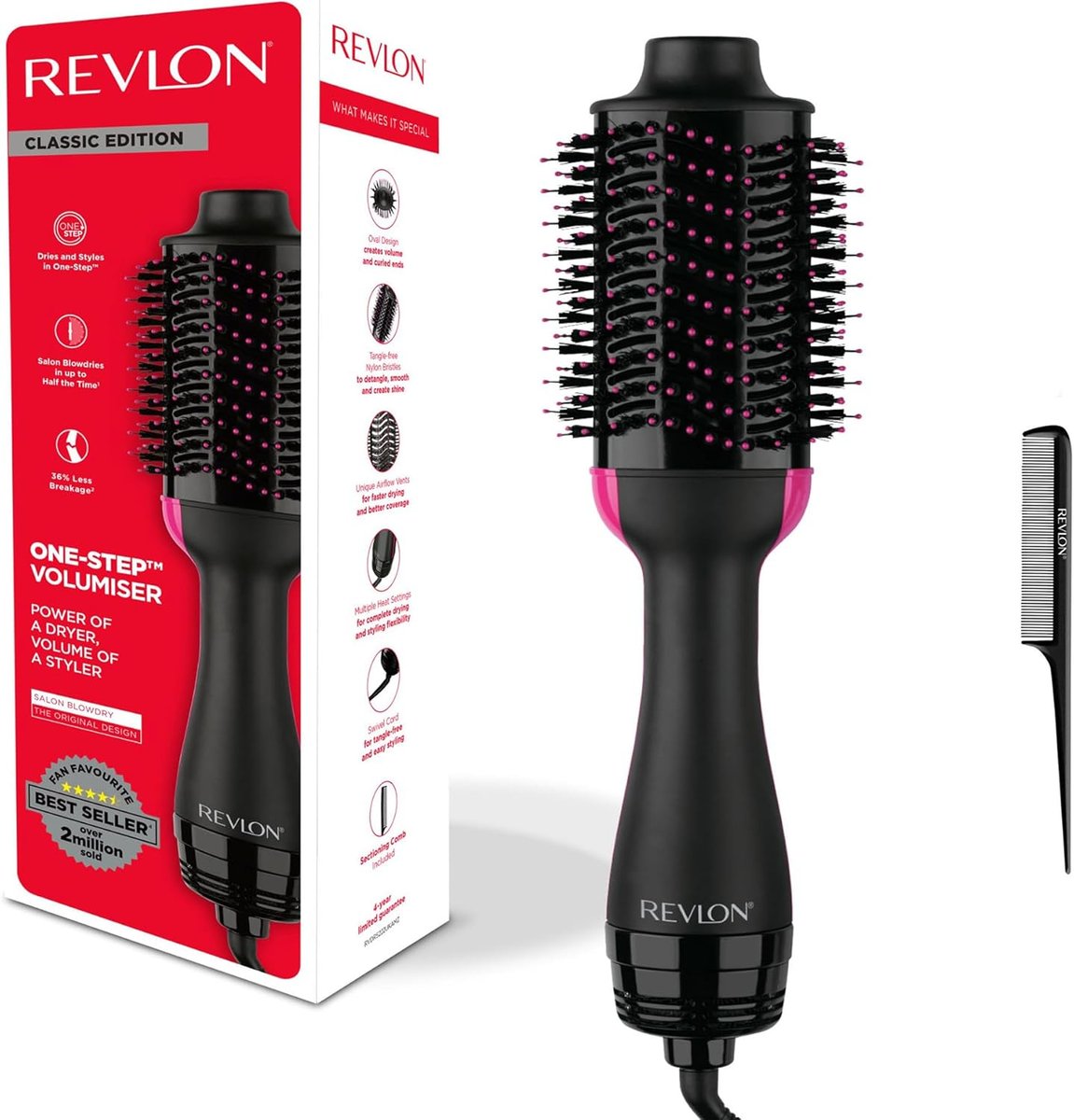 Revlon Salon One-Step Hair Dryer & Volumiser 